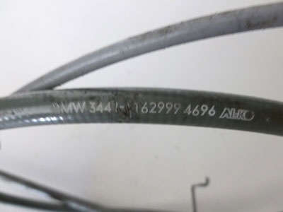 1997 BMW 528i E39 - Parking Emergency E Brake Cable, Right 344111629996